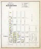 Manchester - Ward 1, New Hampshire State Atlas 1892